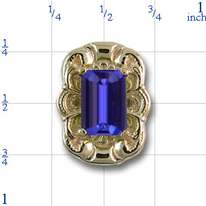 80904 Sapphire Bracelet Slide 